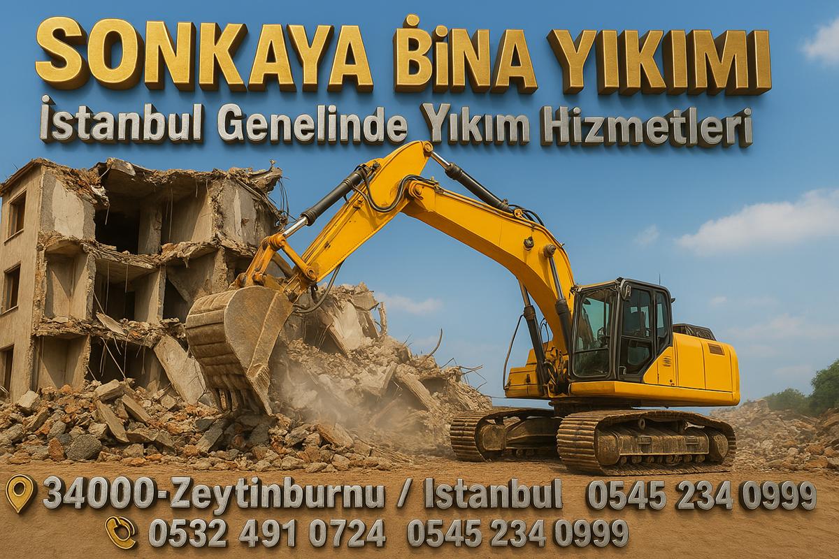ATAŞEHİR BİNA YIKIMI FABRİKA EV YIKMA HİZMETİ