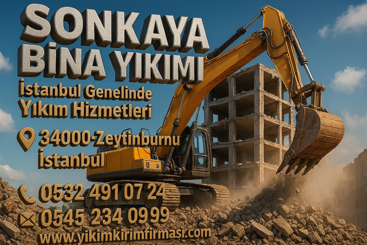 AVCILAR BİNA YIKIMI FABRİKA EV YIKMA HİZMETİ