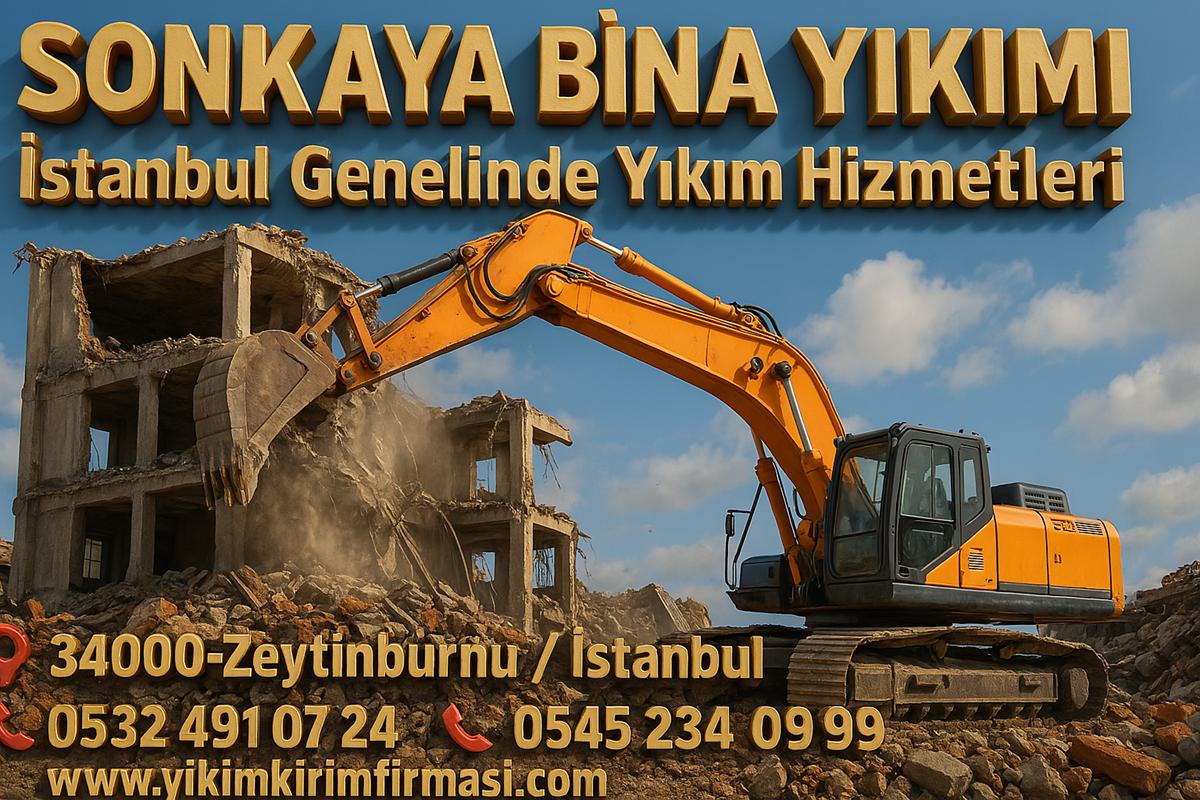 BAĞCILAR BİNA YIKIMI FABRİKA EV YIKMA HİZMETİ