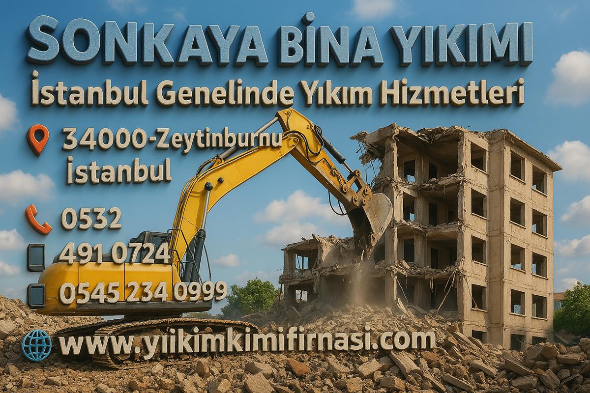 BAHÇELİEVLER BİNA YIKIMI FABRİKA EV YIKMA HİZMETİ
