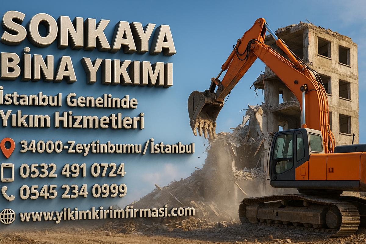 BEŞİKTAŞ BİNA YIKIMI FABRİKA EV YIKMA HİZMETİ